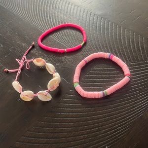 Pink Bracelets